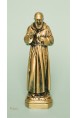 Statua Padre Pio Benedicente bronzata 20cm